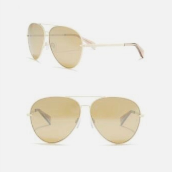 Rag & Bone Aviator Sunglasses main image 4